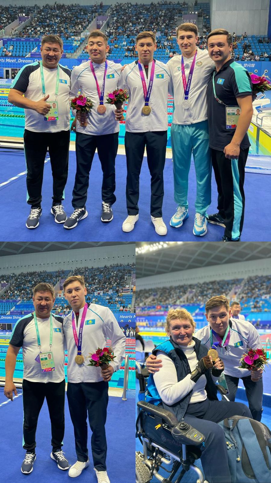 4th year student of the specialty "Physical culture and Sports" Zhumagali Nurdaulet took 1st place at the IV Asian Para Games in swimming, at a distance of 100m